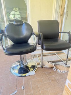 3 Chairs Set – Including Professional Salon Chair