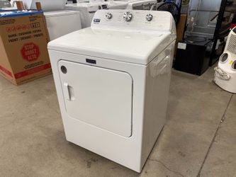MAYTAG White Vented Electric Dryer with Wrinkle Prevent Cycle Model # MED4500MW0