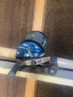 Lamiglas 8’6 x11 with abugarcia c4 6500