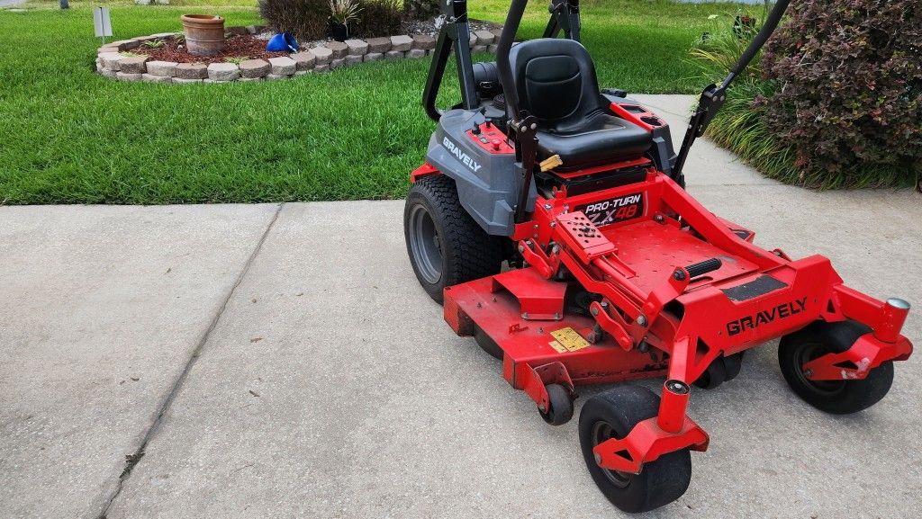 Gravely Pro Turn Zx 48 Zero Turn Mower
