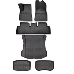 Tesla 3 - 6 Piece car mats And Liners