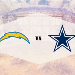 Dallas Cowboys versus Chargers