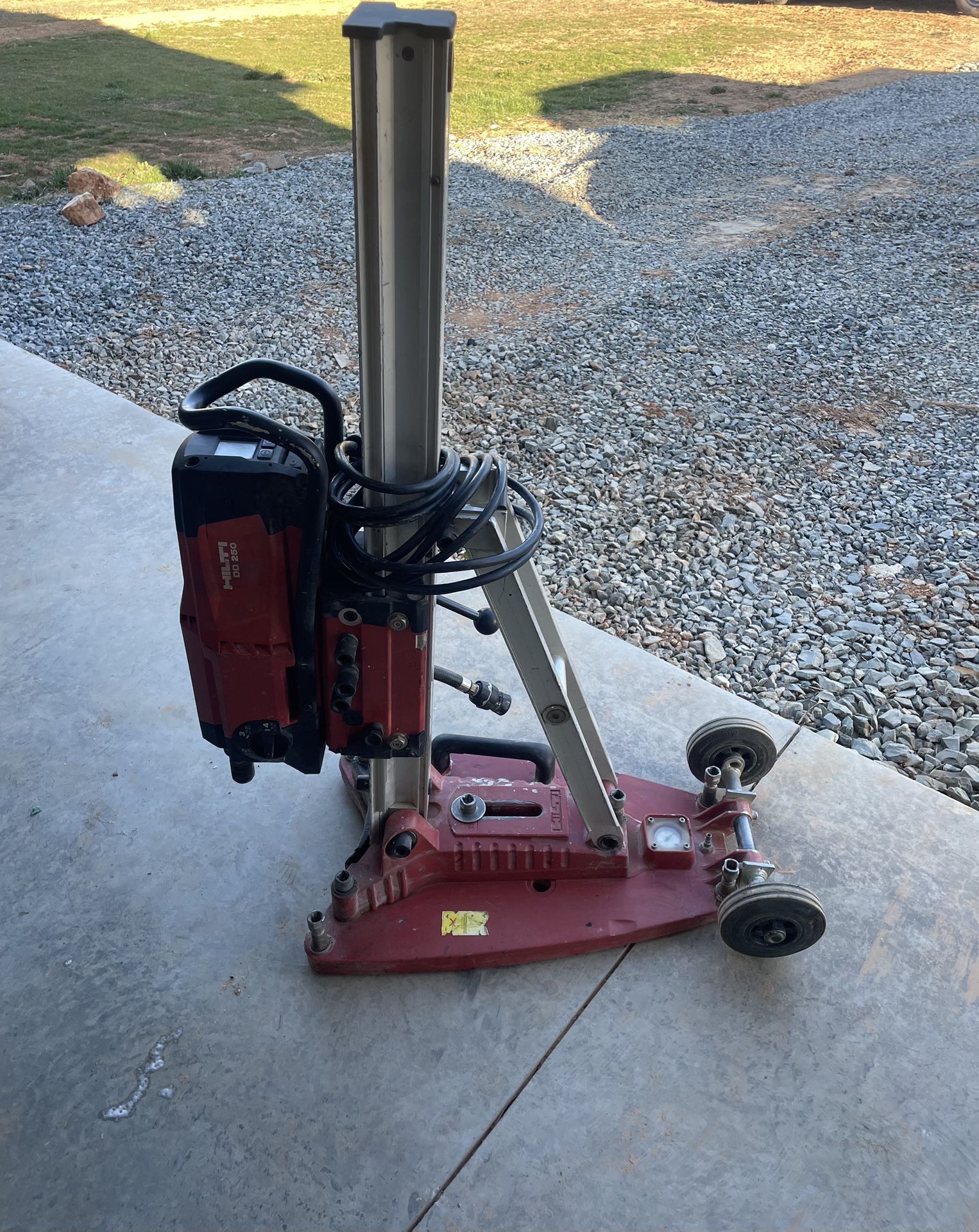 Hilti Core Drill Rig