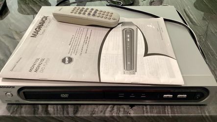 Magnavox DVD Player with Remote and Manual