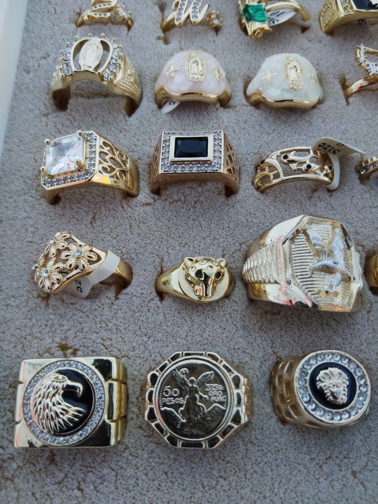 Gold Plated Rings