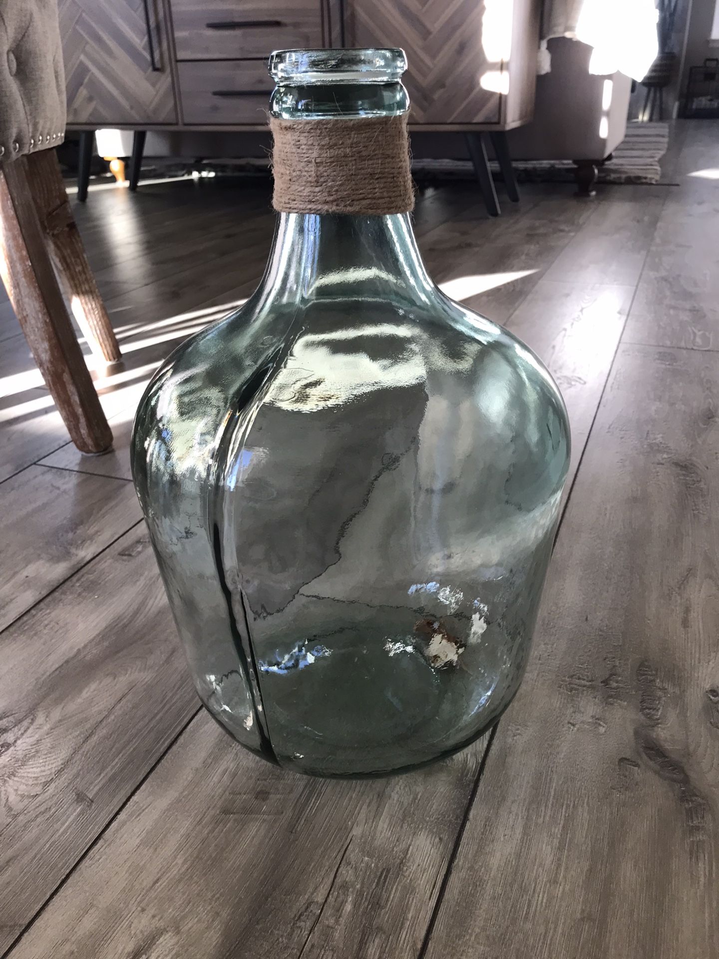 Glass Bottle Vase 