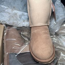 Tri- color UGG boots 