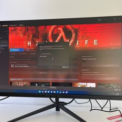 PC Monitor Sceptre 25" Gaming Monitor 1920 x 1080p up to 165Hz 1ms AMD FreeSync Premium HDMI x3 DisplayPort Build-in Speakers, 106% sRGB Machine Black
