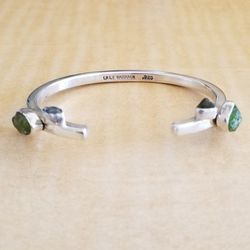 Sterling Silver And Gemstones Bracelet 