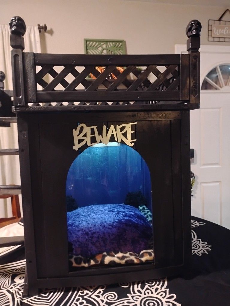 "Goth" Style Dog House