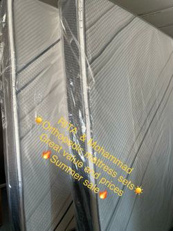 brand new orthopedic mattress set