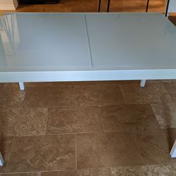 Glass Top Dining Table