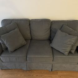 80’’ Gray Couch for $50! Great option as Secondary Couch