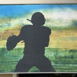 Pottery Barn Football Wall Art – $60 OBO