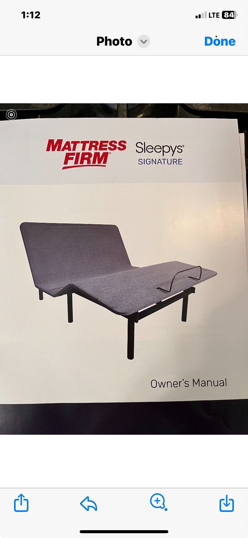 Mattress Firm Adjustable Twin Bed W Remote. 