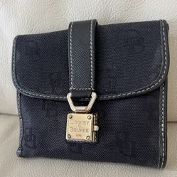 Dooney And Bourke Wallet Black Unisex 