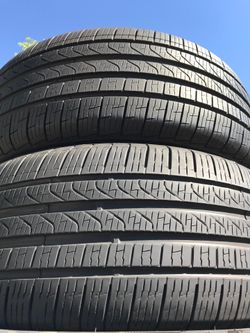 245/45/19 Pirelli CINTURATO P7 RFT 245 45 19 Used Tires 245/45R19