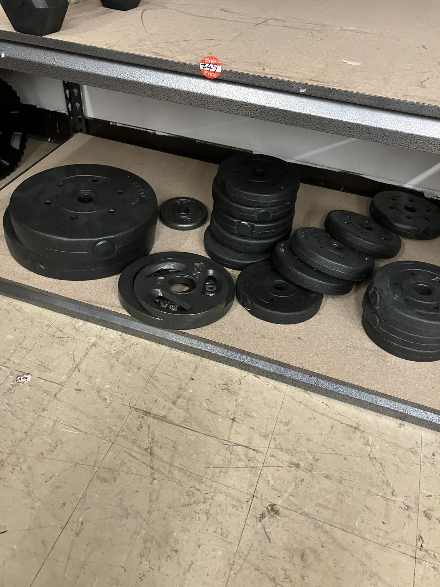 ๐๏ธ Weight Plates โ Multiple Sizes Available