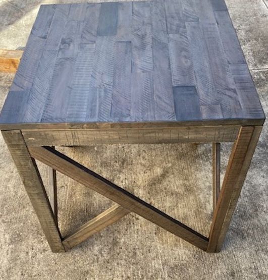 New, Price Firm, Haroflyn Square End Table Gray - Signature Design by Ashley
