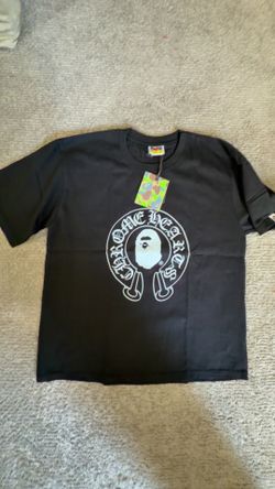 Black Bape x Chrome hearts shirt size M
