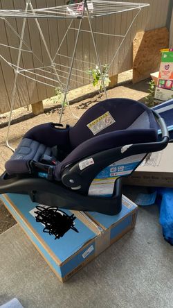 Infant Car Seat Dark Blue with Base