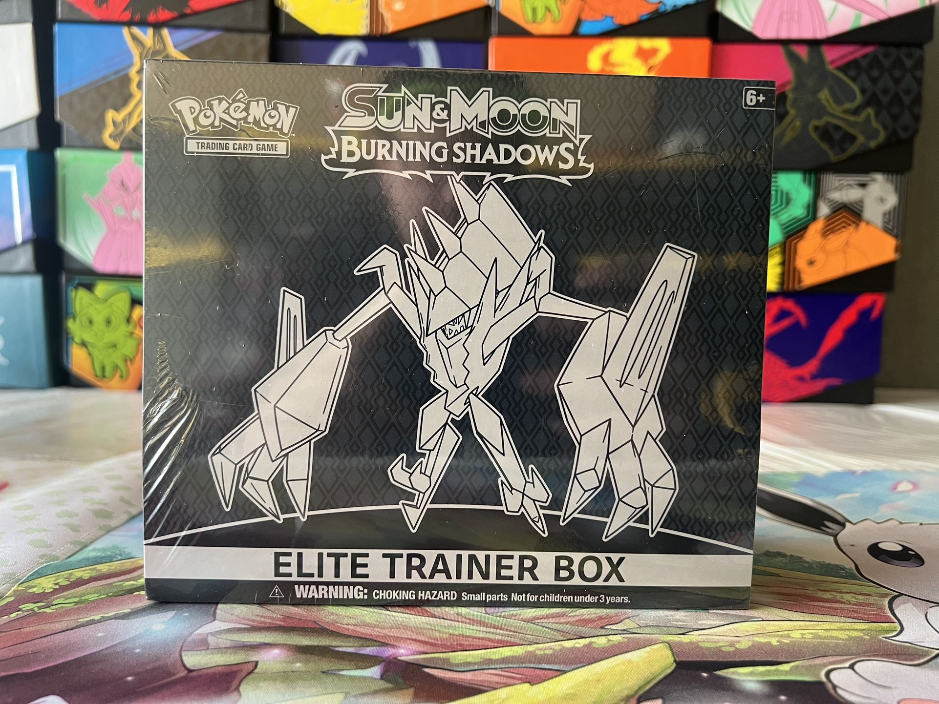 Pokemon S&M Burning Shadows Elite Trainer Box Sealed
