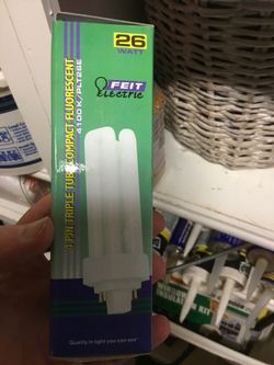 4-pin fluorescent light, 26 watts
