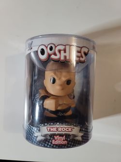 WWE Ooshies The Rock Vinyl Edition Figure