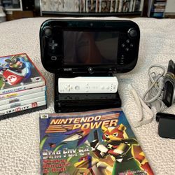 Wii U Deluxe 32gb Bundle With 6 Games!