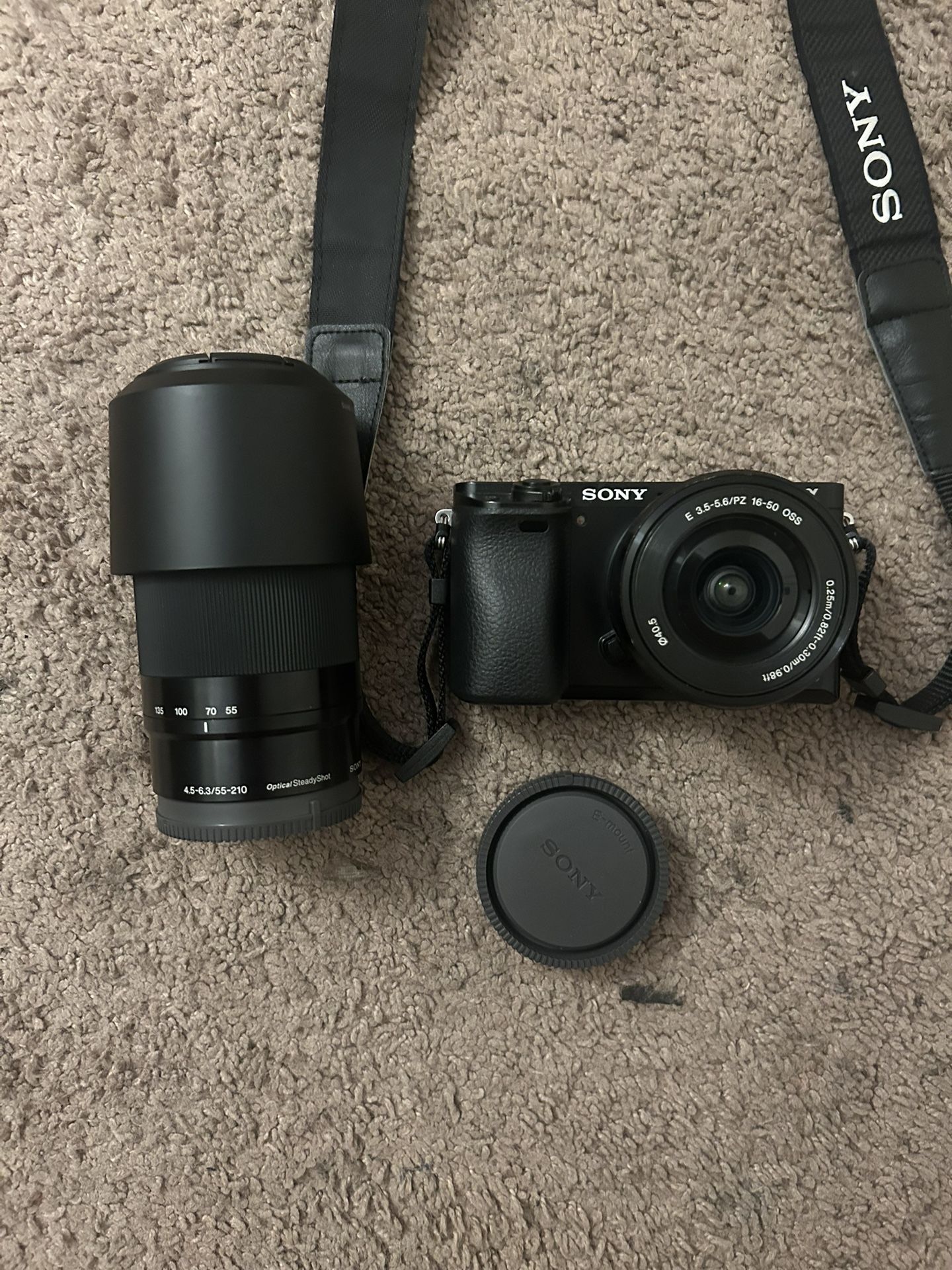 Sony Alpha A6000 Mirrorless Camera + 2 Kit Lenses β Excellent Condition!