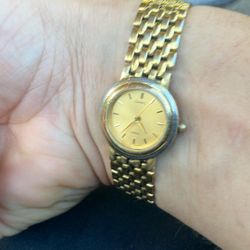 Casio Vintage Women’s 1970s Gold Plated Watch
