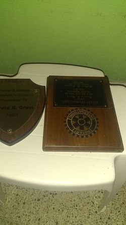 Wooden plaques