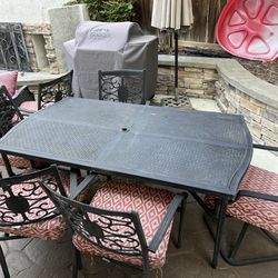 Patio Table With Chairs And Couch Furniture