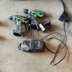 Hitachi DS 12VDF3 Driver Drill Combo