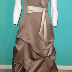 Cappuccino colored Gown Size 2