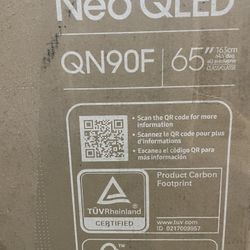 SAMSUNG 65-Inch Class Neo QLED 4K QN90F Series Neo Quantum HDR, Dolby Atmos, Object Tracking Sound, Motion Xcelerator Turbo+, Gaming Hub, Smart TV wit