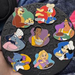 Disney magical Chefs Pin Collection 