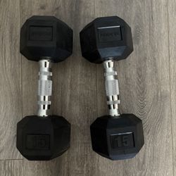 Rogue Dumbbells 15 Pounds Each