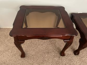 Coffee & side tables $60