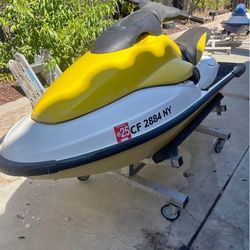 96 SEADOO JET SKI HX DUAL CARB GLYDER RUNNING LAKE READY