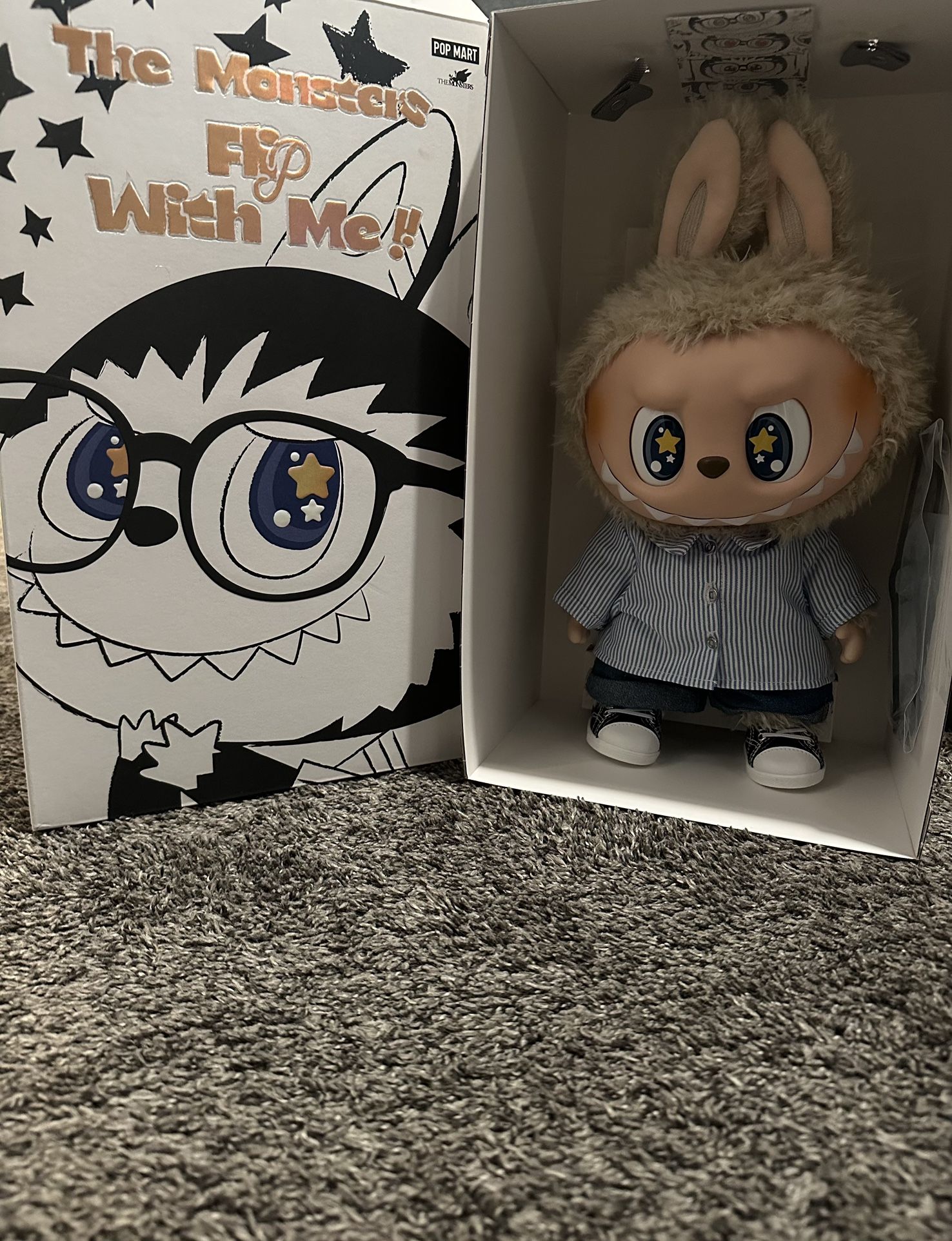 THE MONSTERS - FLIP WITH ME Vinyl Plush Doll & MORE (HAVE A SEAT LABUBU; EXCITING MACARON; FALL IN WILD)