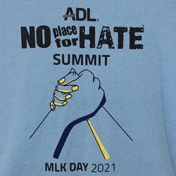 Fruit of the Loom: 100% Cotton “ADL No Place For Hate Summit”  T-Shirt, Size: XL
