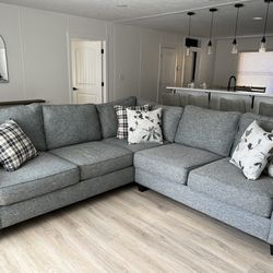 Grey Sectional Couch