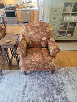 Floral Matching Chairs