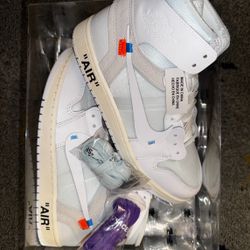 Virgil Off-White Air Jordan 1 Retro High OG Archive Alaska