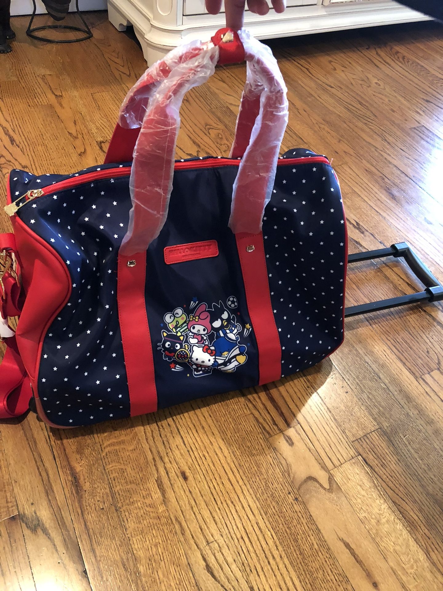 Hello Kitty And Friends Duffle Roller Bag