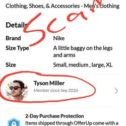 Scammer don't send this scum any money 