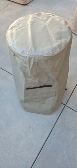 "Cover & All" Tan heavy duty patio stool covers. Quantity=6 Brand new.