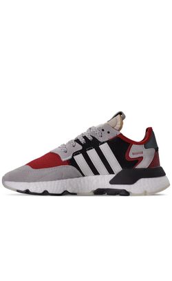 Adidas men’s original NITE JOGGER red/gray size 6