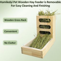 Hay Feeder / Litter Box  For Rabbit Or Rodents 